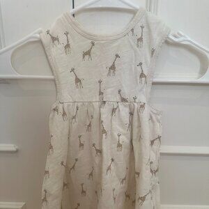 Rylee & Cru Giraffes Layla Mini Dress 18-24 Mos